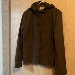 Women's Brown Utility Jacket